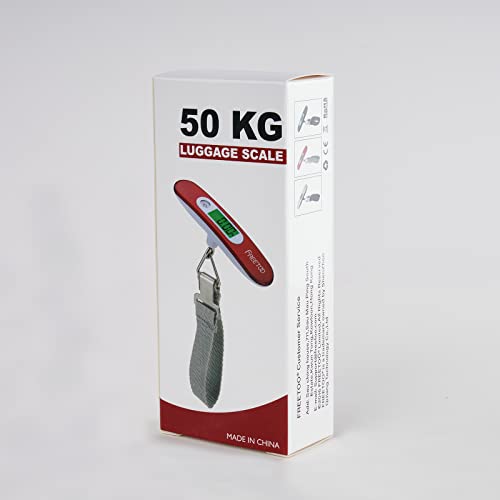 FREETOO Luggage Scale Portable Digital Weight Scale for Travel Suitcase