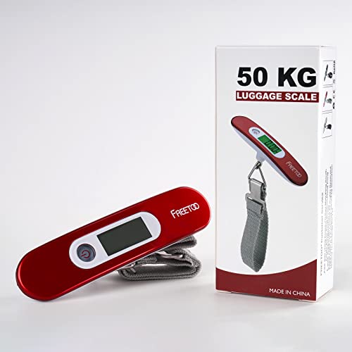 FREETOO Luggage Scale Portable Digital Weight Scale for Travel Suitcase