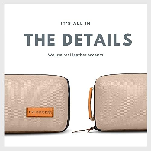 TRIPPED Travel Gear Tech Bag Organizer Small Electronics Organizer Pouch for Travel Premium