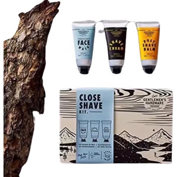 Wild & Wolf Gentleman's Shave Kit Hardware Trademark Close - Image 3