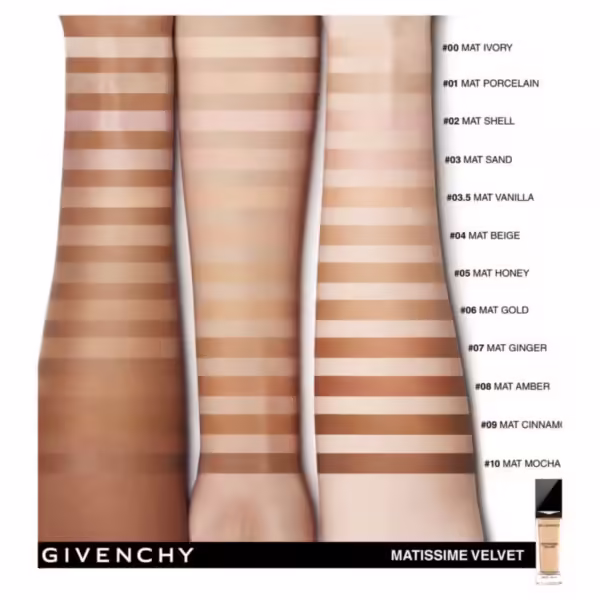 Givenchy Matissime Velvet Fluid Foundation SPF20 30ml - Image 2